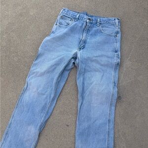 Carhartt Light Blue Straight Jeans